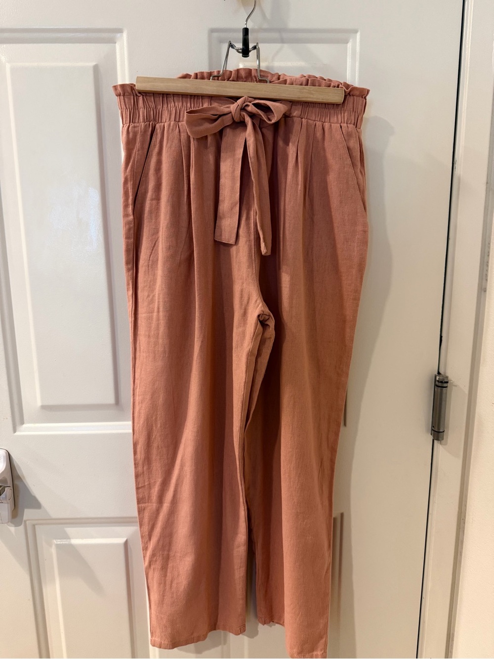 Ambiance Apparel Pants in Dusty Rose